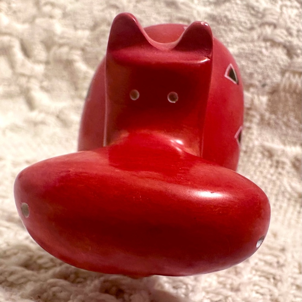 Hand-Carved Soapstone Hippo - Picture 2 of 11